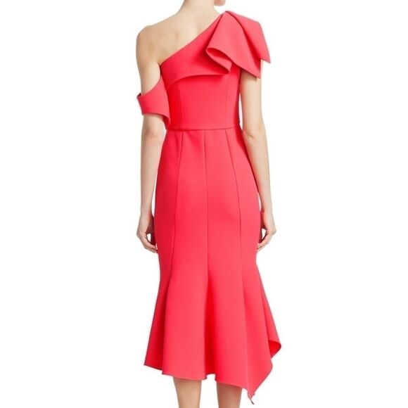 🥰Safiyaa Juniper One-Shoulder Flare Dress - Picture 7 of 17